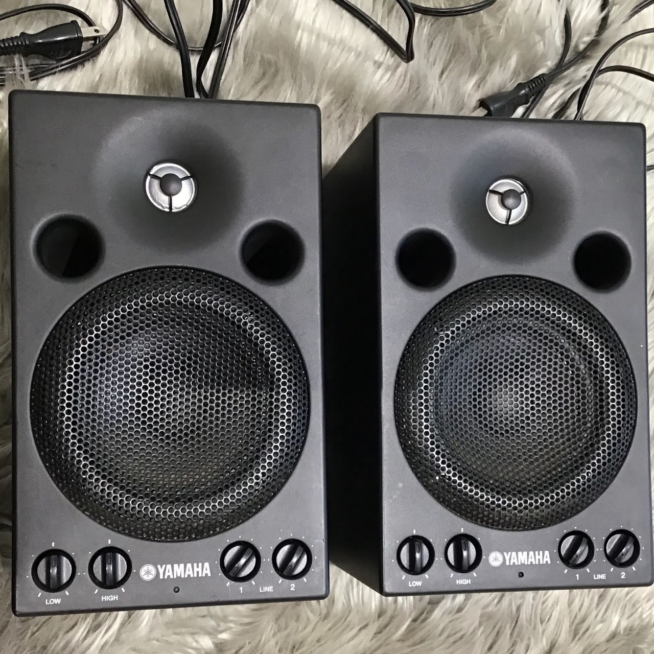 セット】YAMAHA MSP3A モニタースピーカー+スタンド+ケーブル YAMAHA