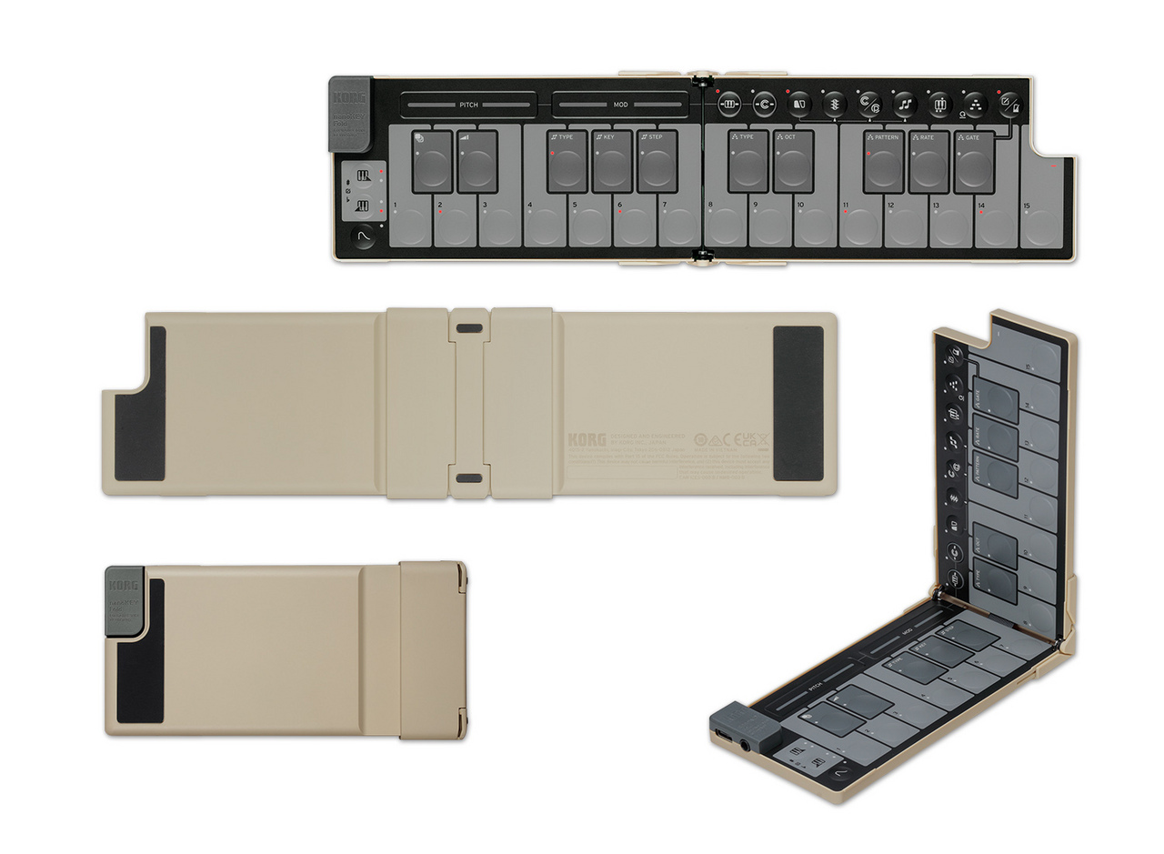 KORG コルグ / nanoKEY Fold ベージュ KORG nanoKEY Fold SB(Sand Beige)【ベージュカラー】（新品