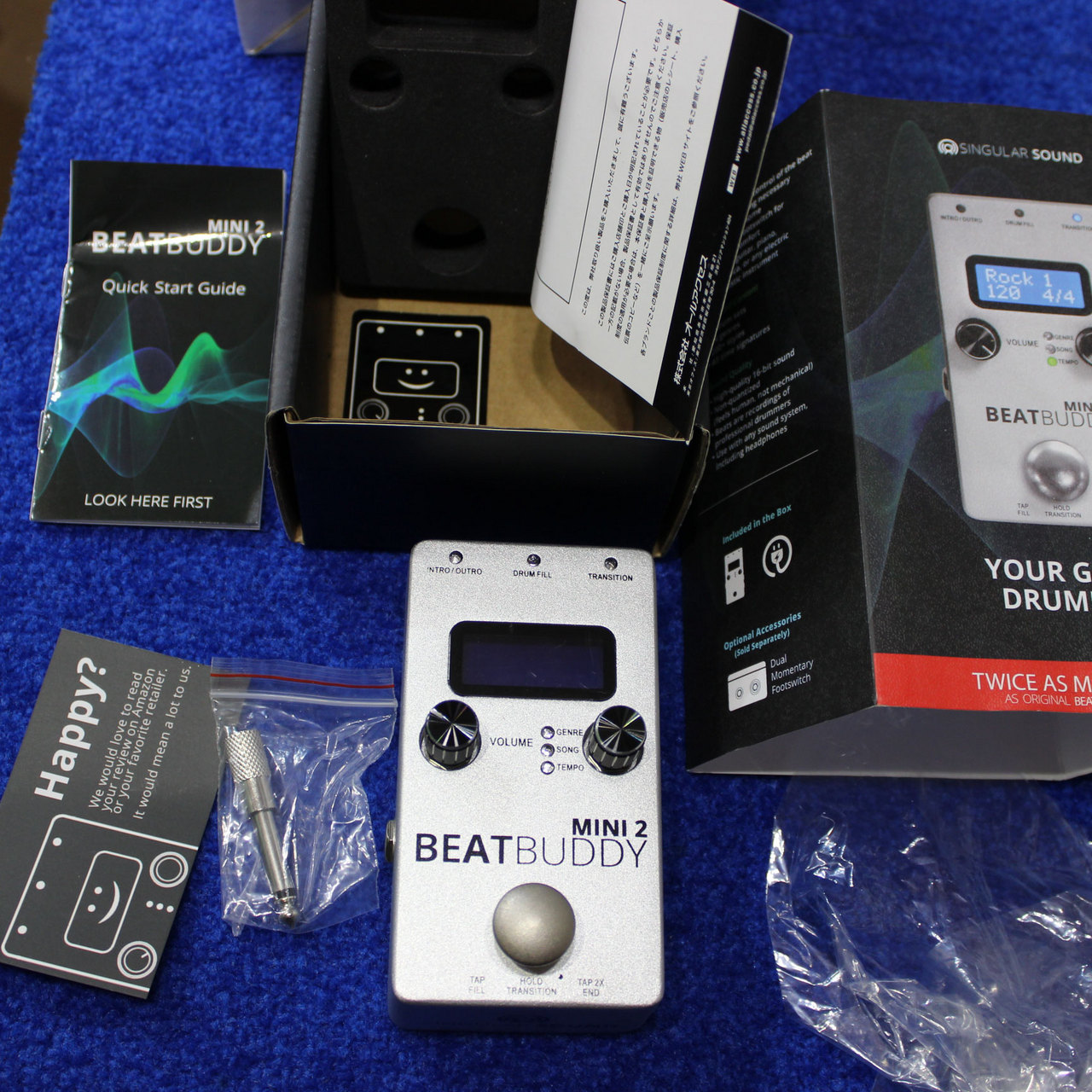 Singular Sound BEAT BUDDY MINI 2とBEAT BUDDY Footswitchの