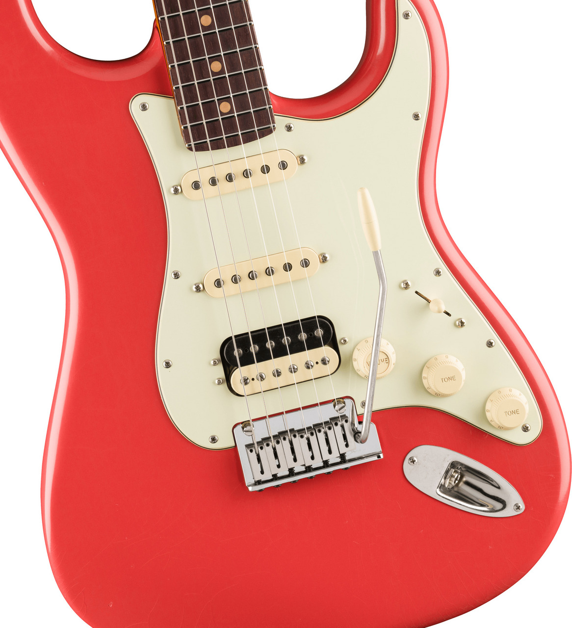 Fender AMERICAN ULTRA LUXE '60s STRATOCASTER HSS Fiesta Red【ご