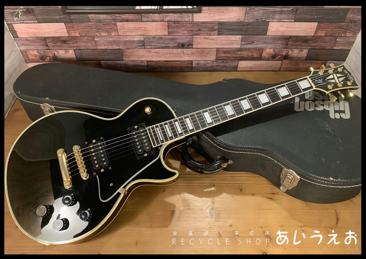⭐️ オービル ⭐️レスポールカスタムタイプ⭐️ Orville ⭐️1990年代⭐️ Orville by Gibson LPC-W/3P.U./Les Paul Custom Ebony 1990