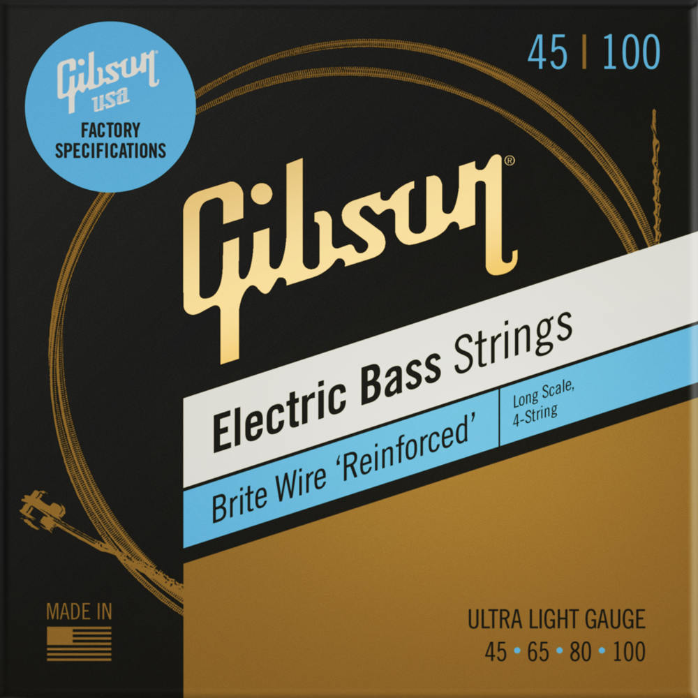 Gibson SBG-LSUL Brite Wire Electric Bass Strings Long Scale Ultra-Light  Gauge ベース弦（新品/送料無料）【楽器検索デジマート】