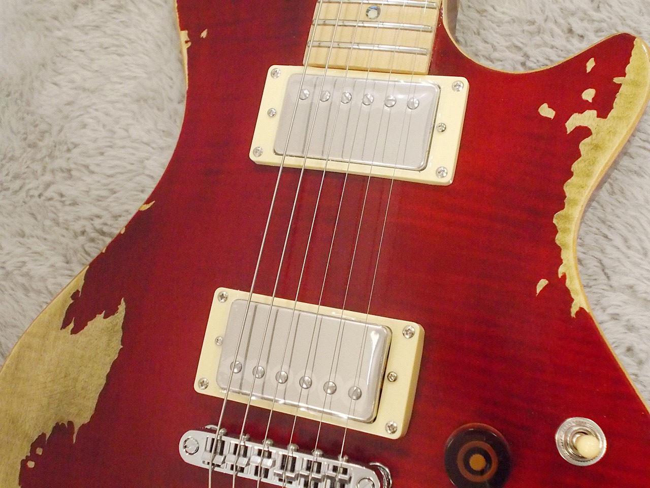 ESP x BanG Dream! POTBELLY FM Rana Distressed See Thru Wine