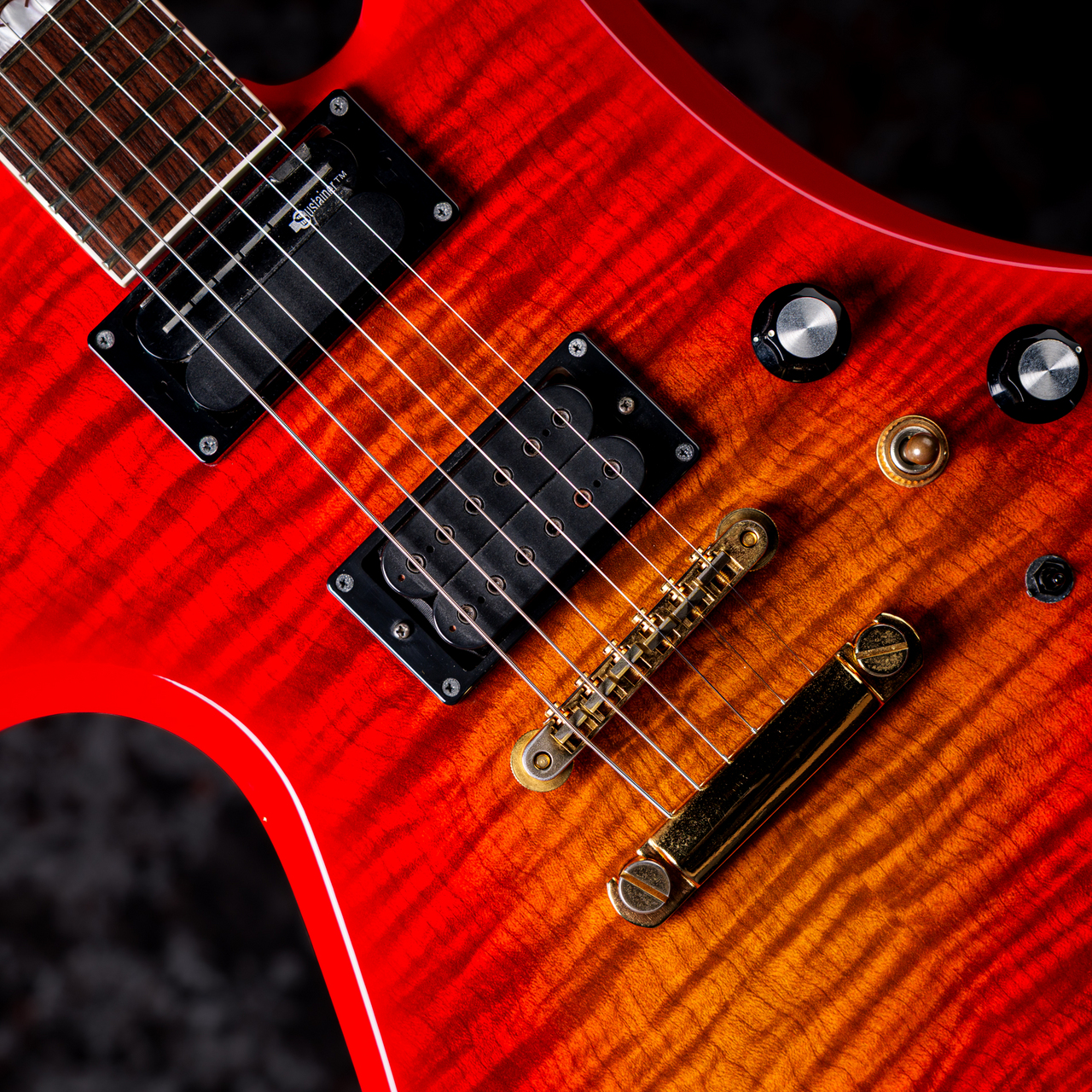 Burny MG-145S Cherry Sunburst hideモデル Burny MG-145S Cherry Sunburst / hide Model 【現物画像】（中古