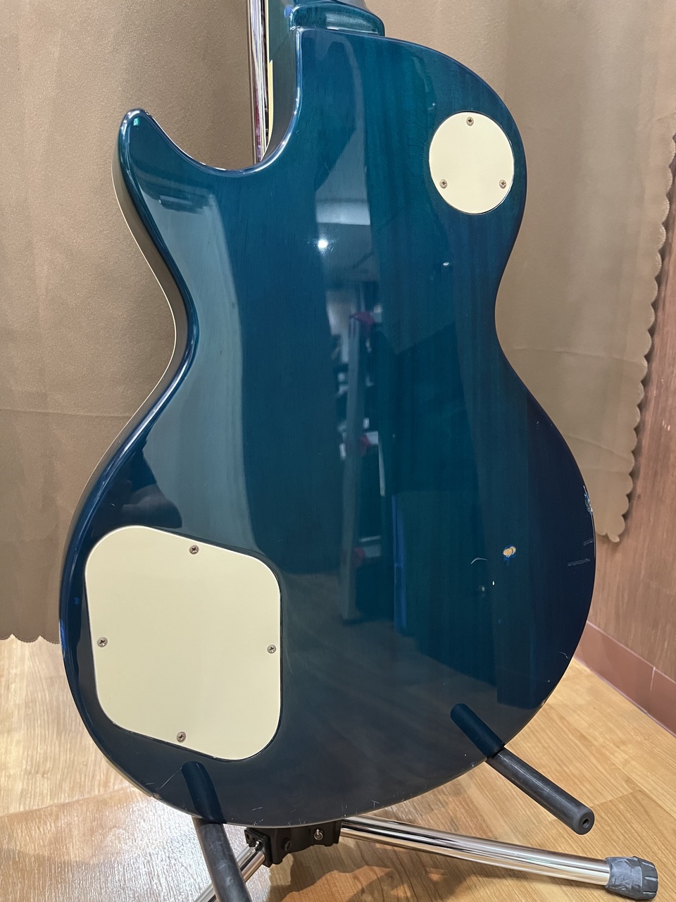 Burny RLG-45 レスポール　タイプ ☆Burny☆RLG-45 シースルーブルー レスポールスタンダード 2005
