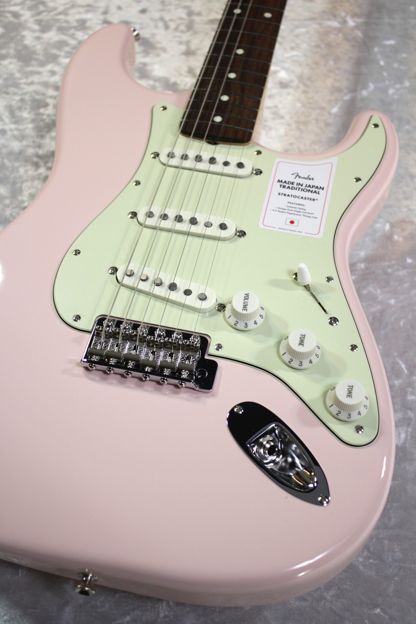 Fender Made in Japan Traditional 60s Stratocaster Shell Pink