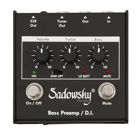 ベース SADOWSKY SBP-1 Bass Preamp / DI Sadowsky SBP-1 Bass Preamp DI / SAC PED SBP 1 V2（新品）【楽器検索