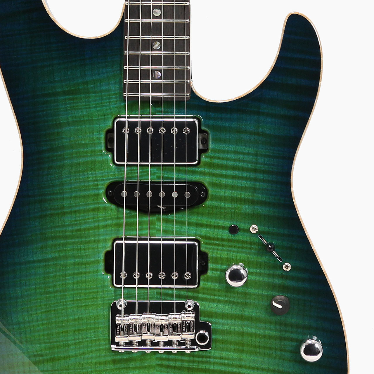 James Tyler Japan Studio Elite HD Rear Rout Flame Maple / White