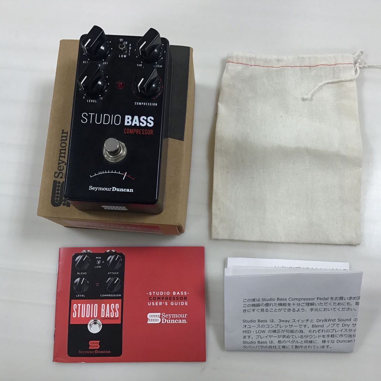 Seymour Duncan Studio Bass Comp【現物写真】（中古/送料無料）【楽器