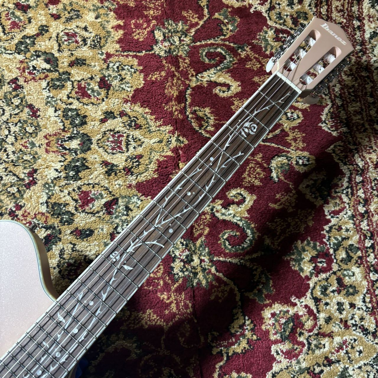 Ibanez TOD10N PAF Pearl Pink Flat エレガット Tim Henson Signature