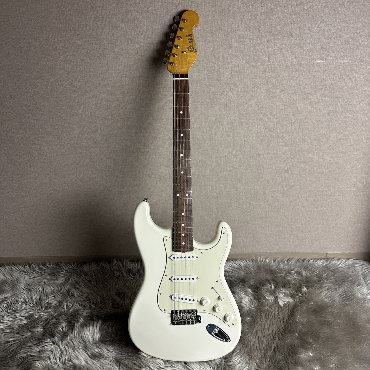 Don Grosh NOS Retro ST SSS ALD/R -Aged Olympic white【現物画像