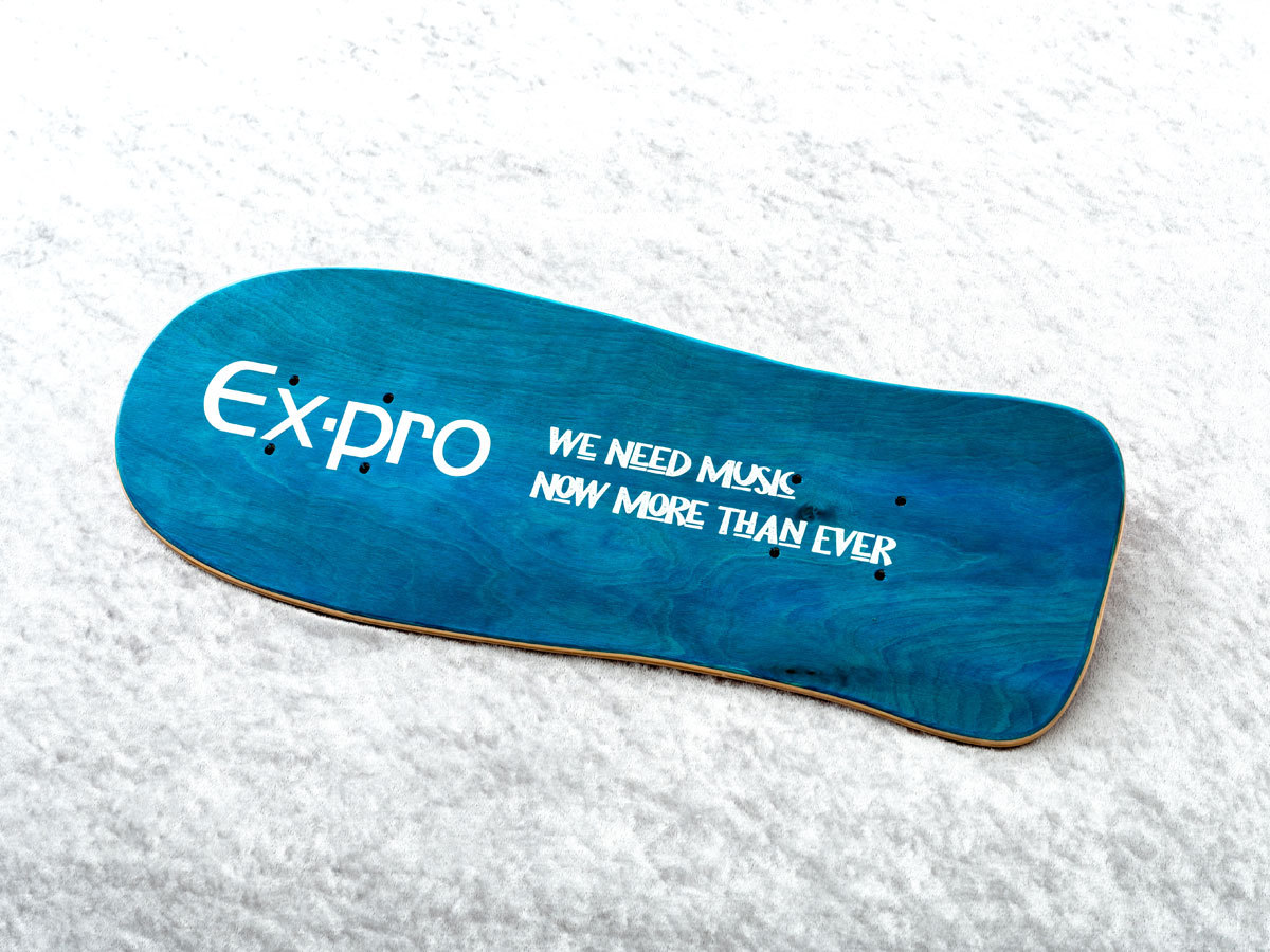 Ex-pro 【数量限定】SKB-1 SKATE PEDAL BOARD 【スケート・ペダル