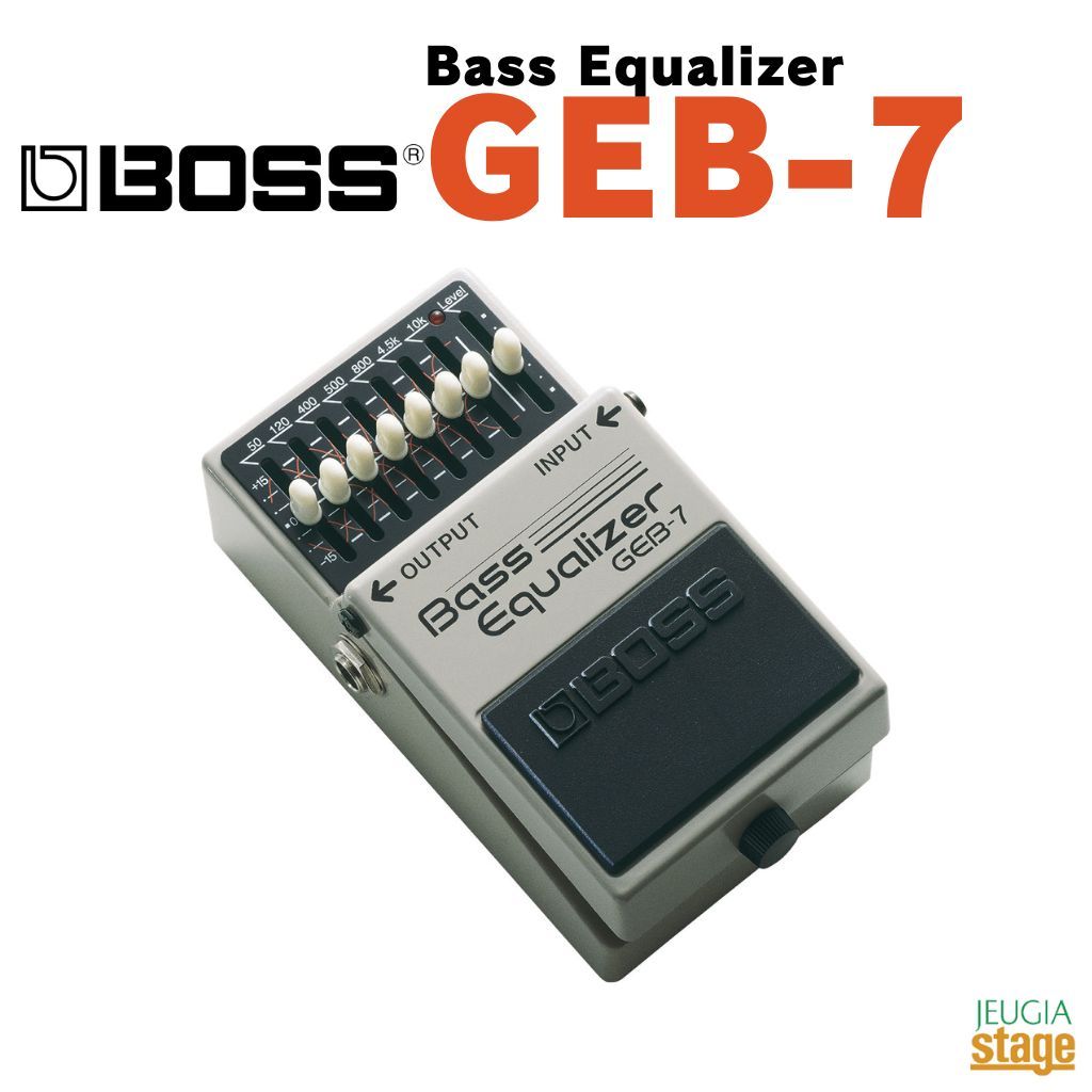 BOSS GEB-7 Bass Equalizer（新品）【楽器検索デジマート】