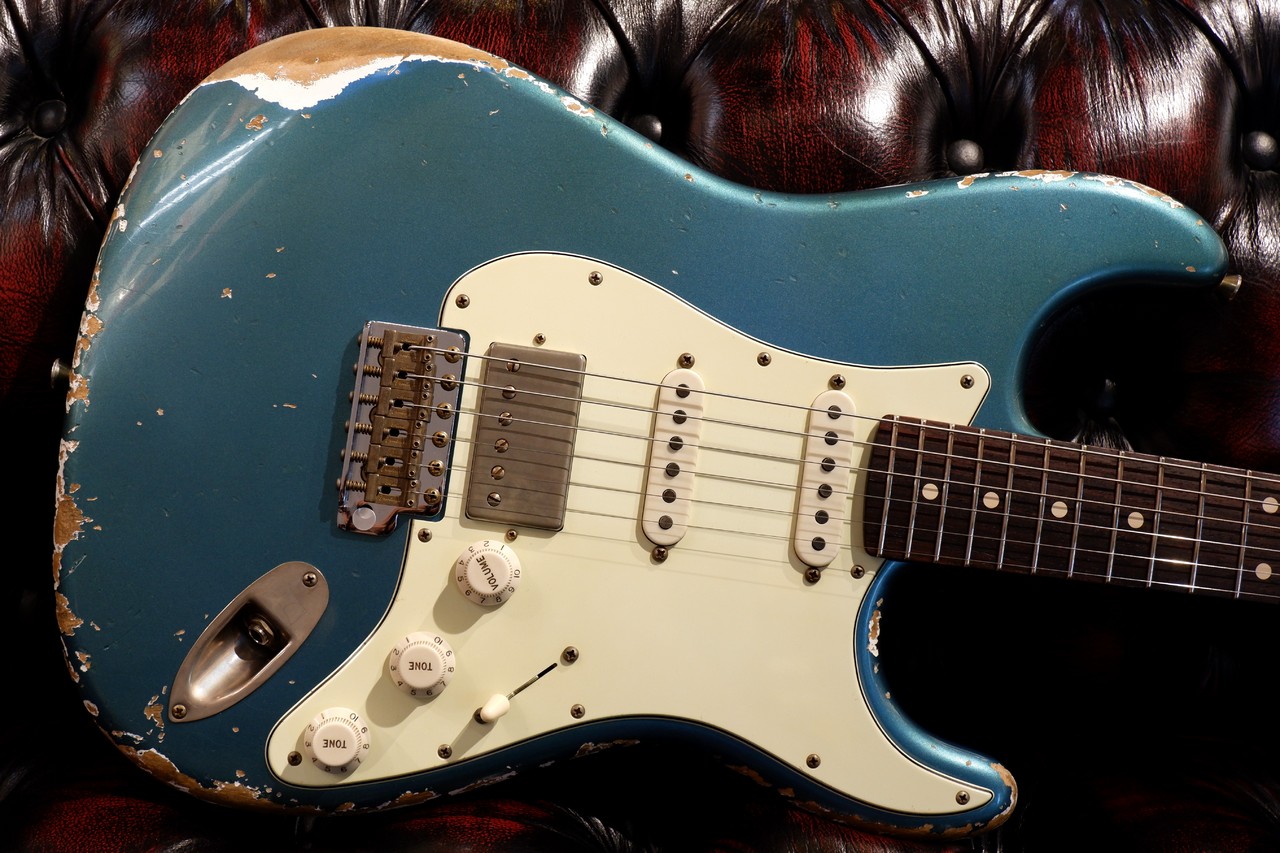カール2本セット Xotic XSC-2 Master Grade Flame Maple Neck Heavy Aged ~Vintage Lake