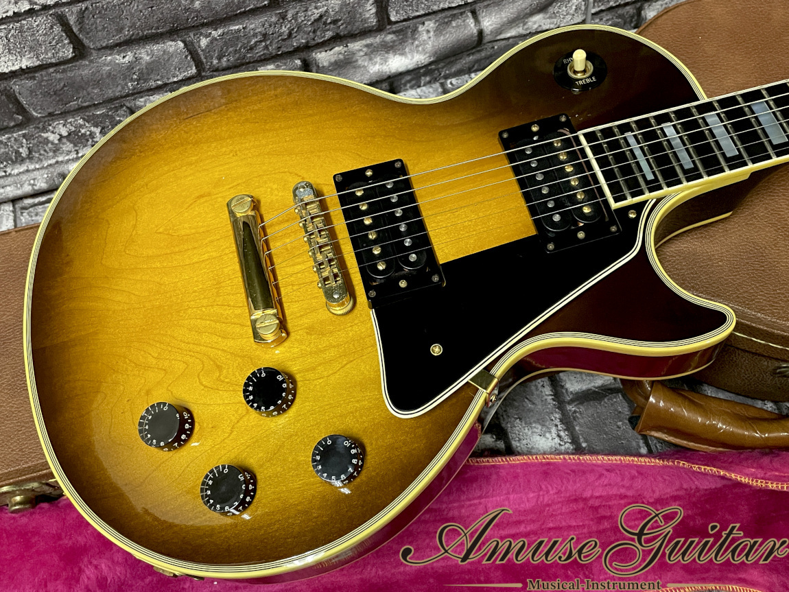 Gibson Les Paul Custom # Vintage Sunburst 1990年製【The Original HB-R/L  Pickup】w/OHC 4.39kg（中古）【楽器検索デジマート】