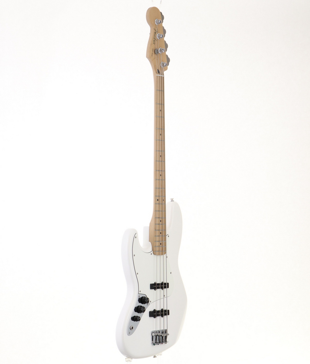 美品　Fender Mexico Player Jazz Bass レフティ　左 Fender Player Jazz Bass Left-Handed Maple Fingerboard Polar White