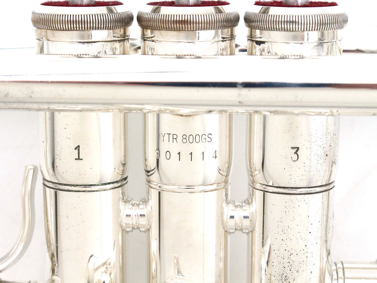 トランペット　ヤマハ　YTR-800GS　メンテナンス済　銀メッキ トランペット ヤマハ YTR-800GS メンテナンス済 銀メッキ