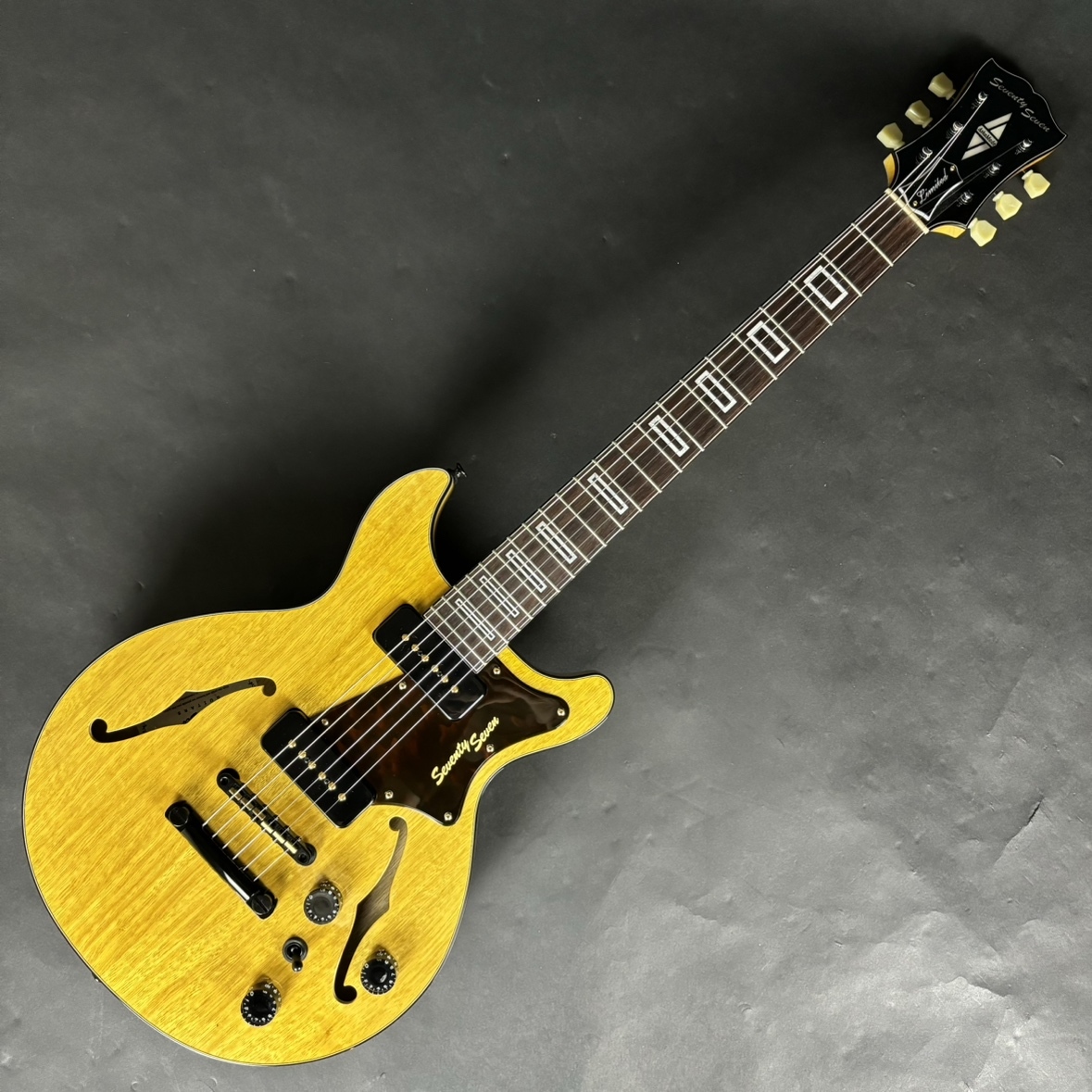 Seventy Seven ALBATROSS-STD Ⅱ-S コリーナ 日本製 SeventySeven Guitars ALBATROSS-KORINA HH-SP'24/NJ|ドルフィン