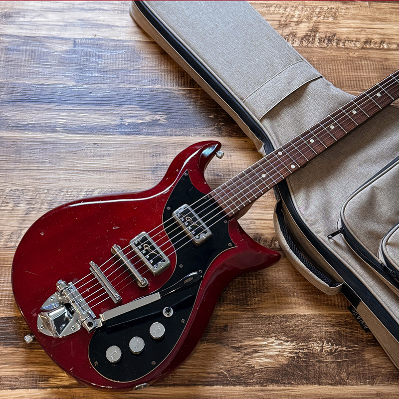 Gretsch Corvette エレキギター　レアカラー Gretsch 1964 #6135 Corvette Double Pickup Cherry Red（ビンテージ