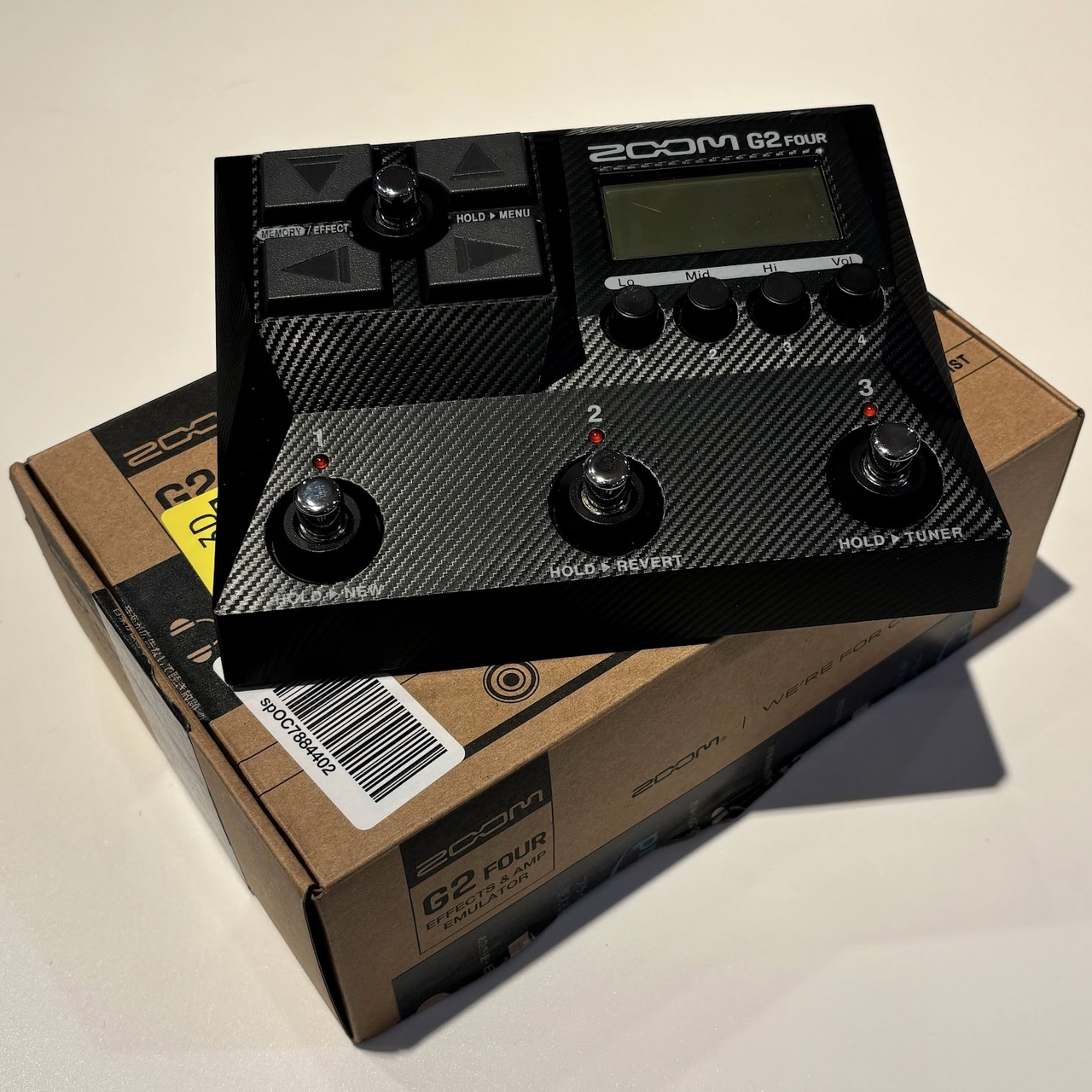 ZOOM 【中古】 G2 FOUR マルチエフェクター アダプター/箱つき（中古
