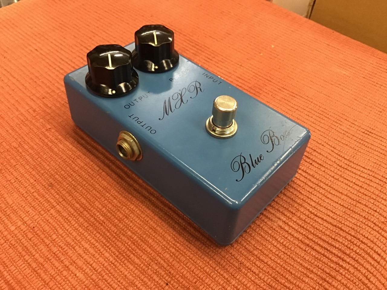 MXR Blue Box Script Logo（ビンテージ）【楽器検索デジマート】