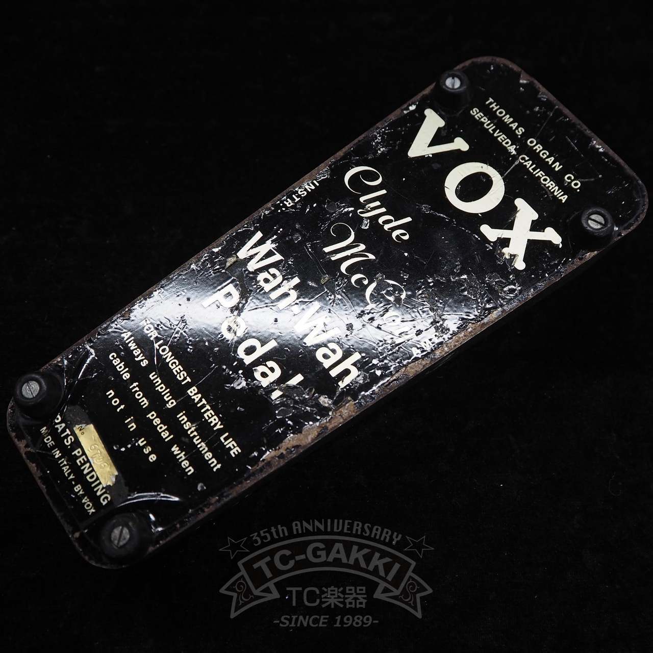VOX Clyde McCoy Wah-Wah Pedal 