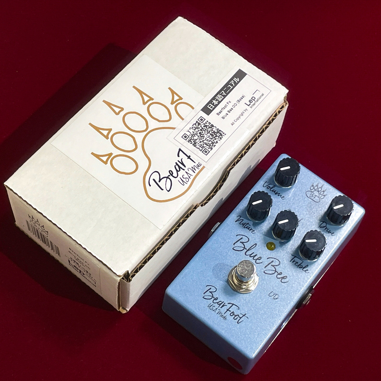 BearFoot FX Blue Bee OD (Bass) 【BJF監修】（新品/送料無料）【楽器