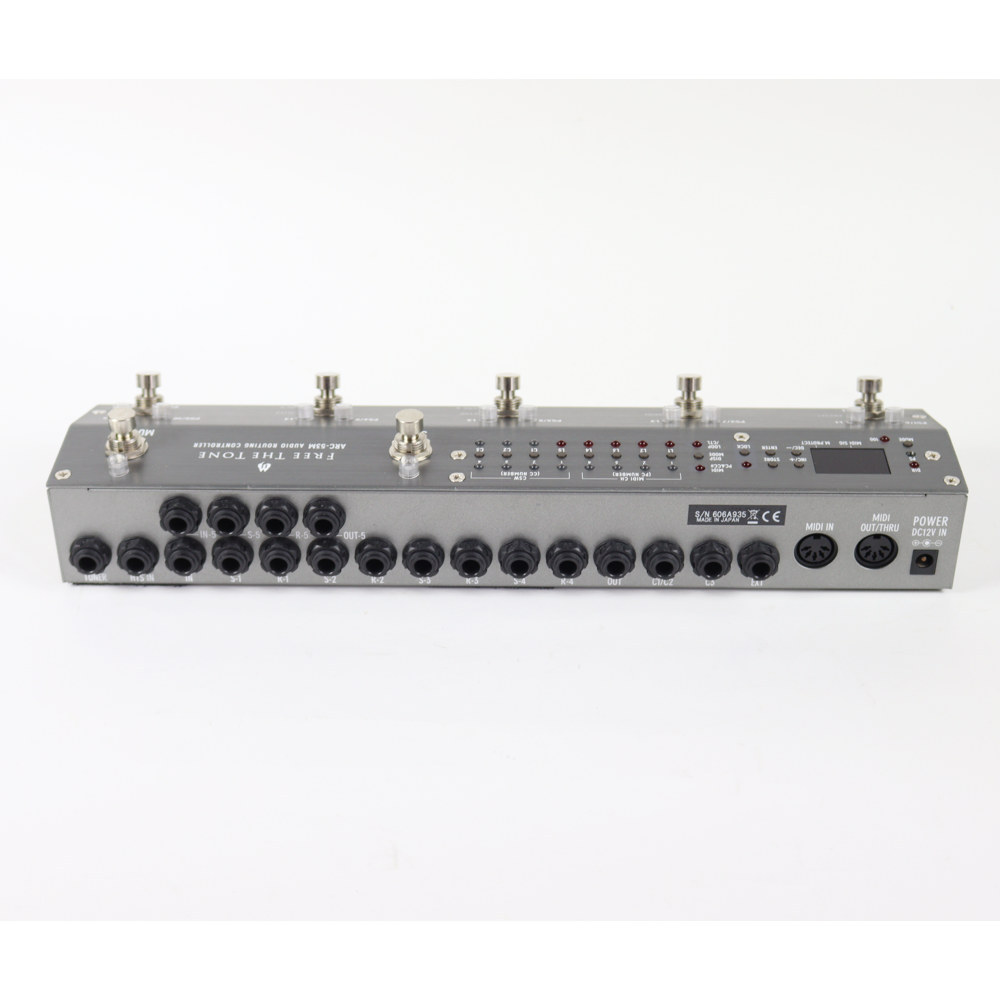 FREE THE TONE ARC - 53M SILVER スイッチャー Amazon | FREE THE TONE ARC-53M AUDIO ROUTING CONTROLLER