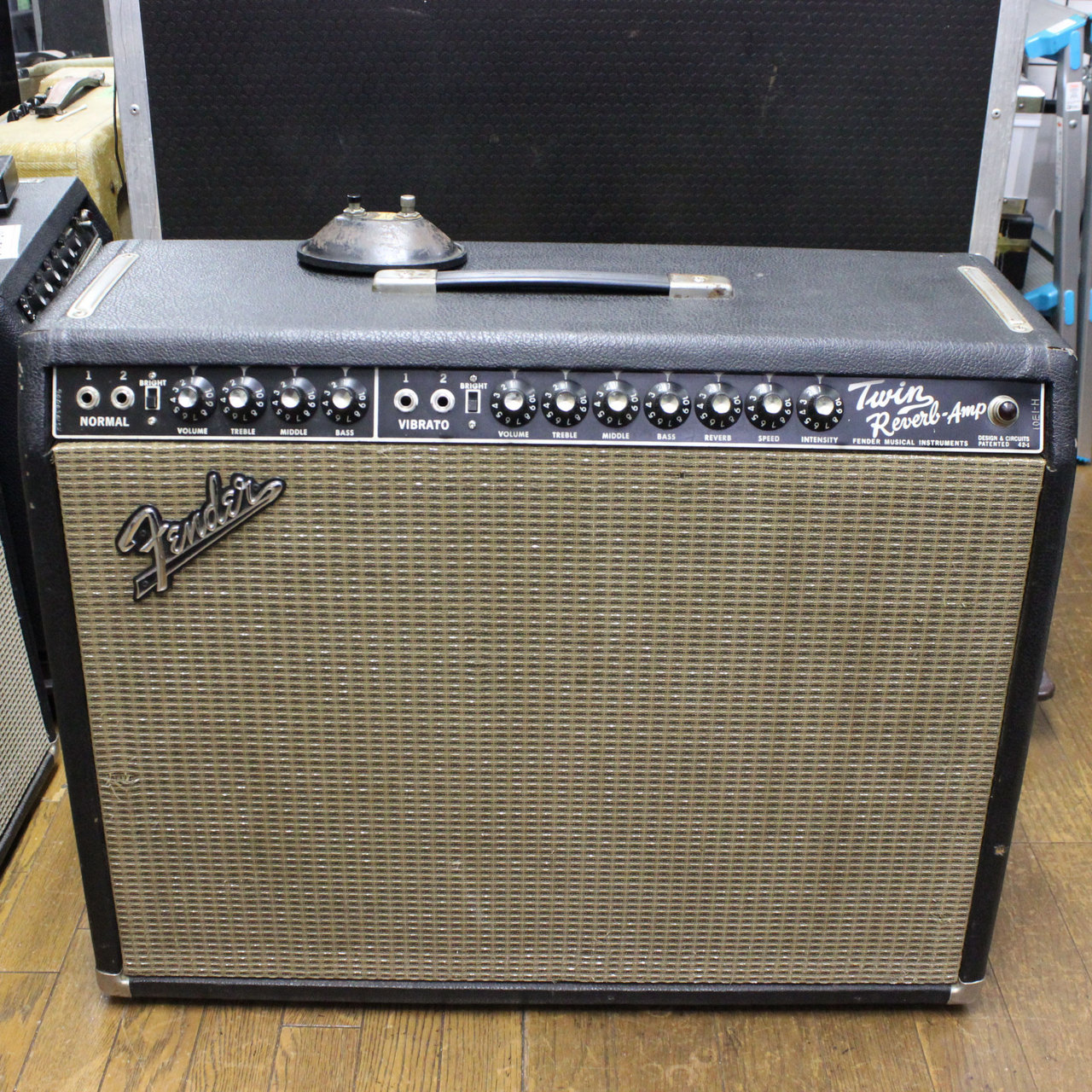 フェンダー　ツインリバーブ　ブラックパネル　1965-66製 Fender Twin Reverb ブラックフェイス フェンダー ツイン