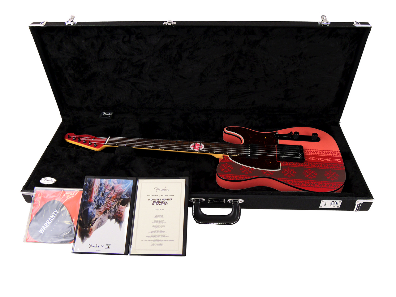 Fender Monster Hunter Rathalos Telecaster RW (Rathalos Red) #401