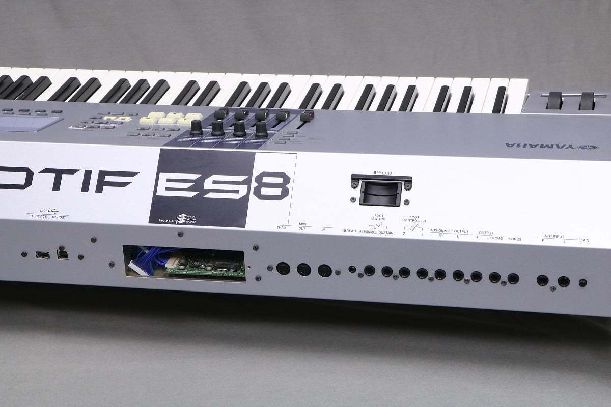 Yamaha Motif ES8 88鍵盤シンセサイザー音出し確認済み不具合なし Yamaha Motif ES8 88鍵盤シンセサイザー音出し確認済み不具合