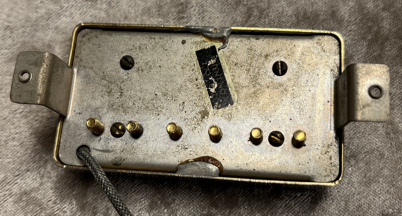 Gibson Numbered P.A.F Gold Cover【Late '60s】【Double Black