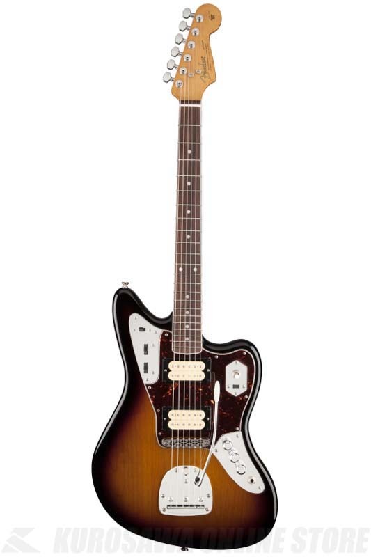 Fender Kurt Cobain Jaguar, Rosewood, 3-Color Sunburst