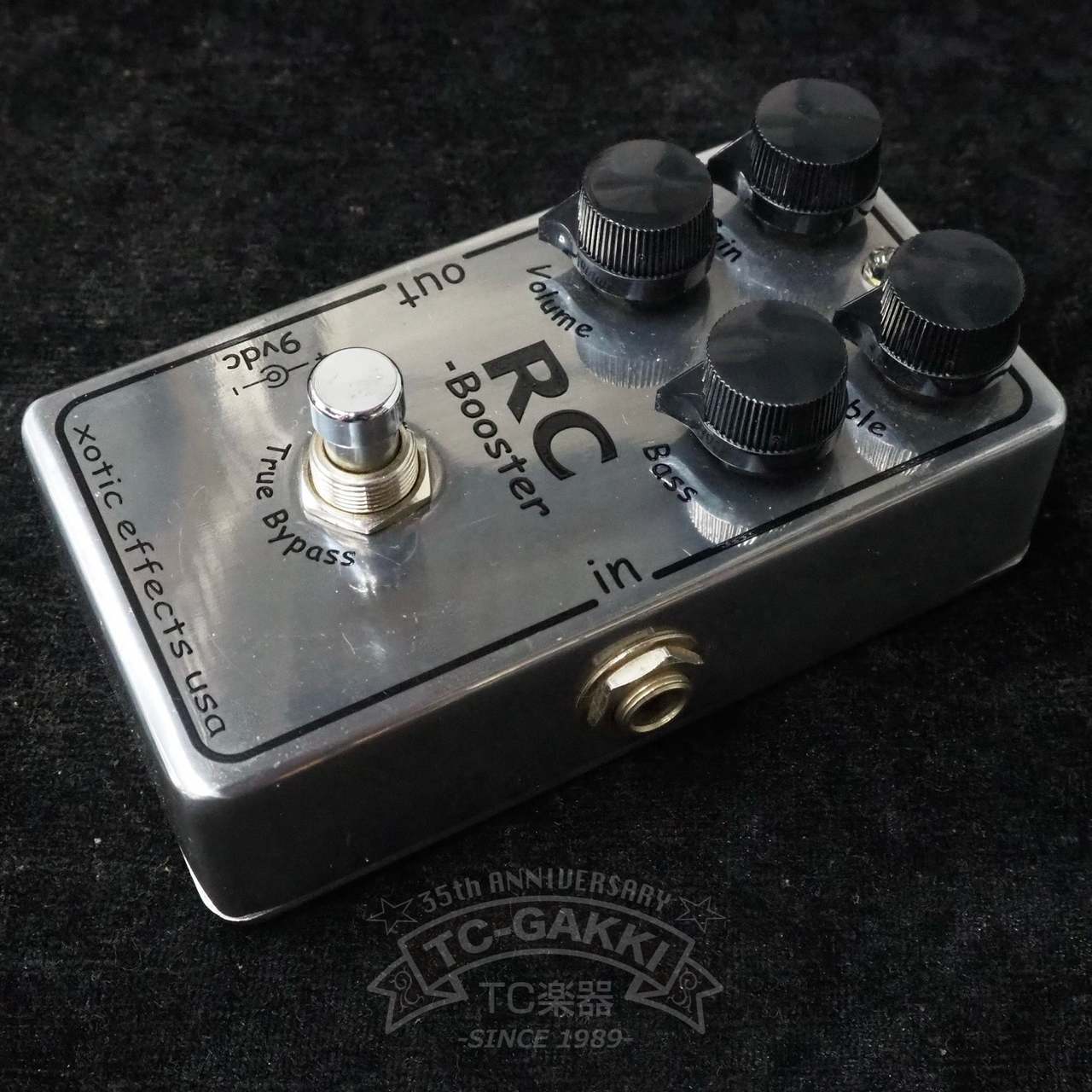 ギター rc booster chrome xotic Xotic RC-Booster (Chrome)（中古）【楽器検索デジマート】