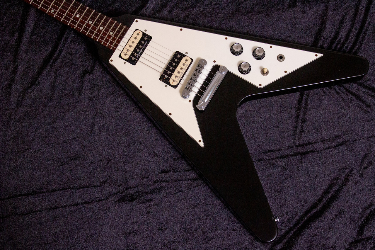 Gibson Flying V '67 Mod Ebony #01151472 3.2kg【委託品】【TONIQ横浜