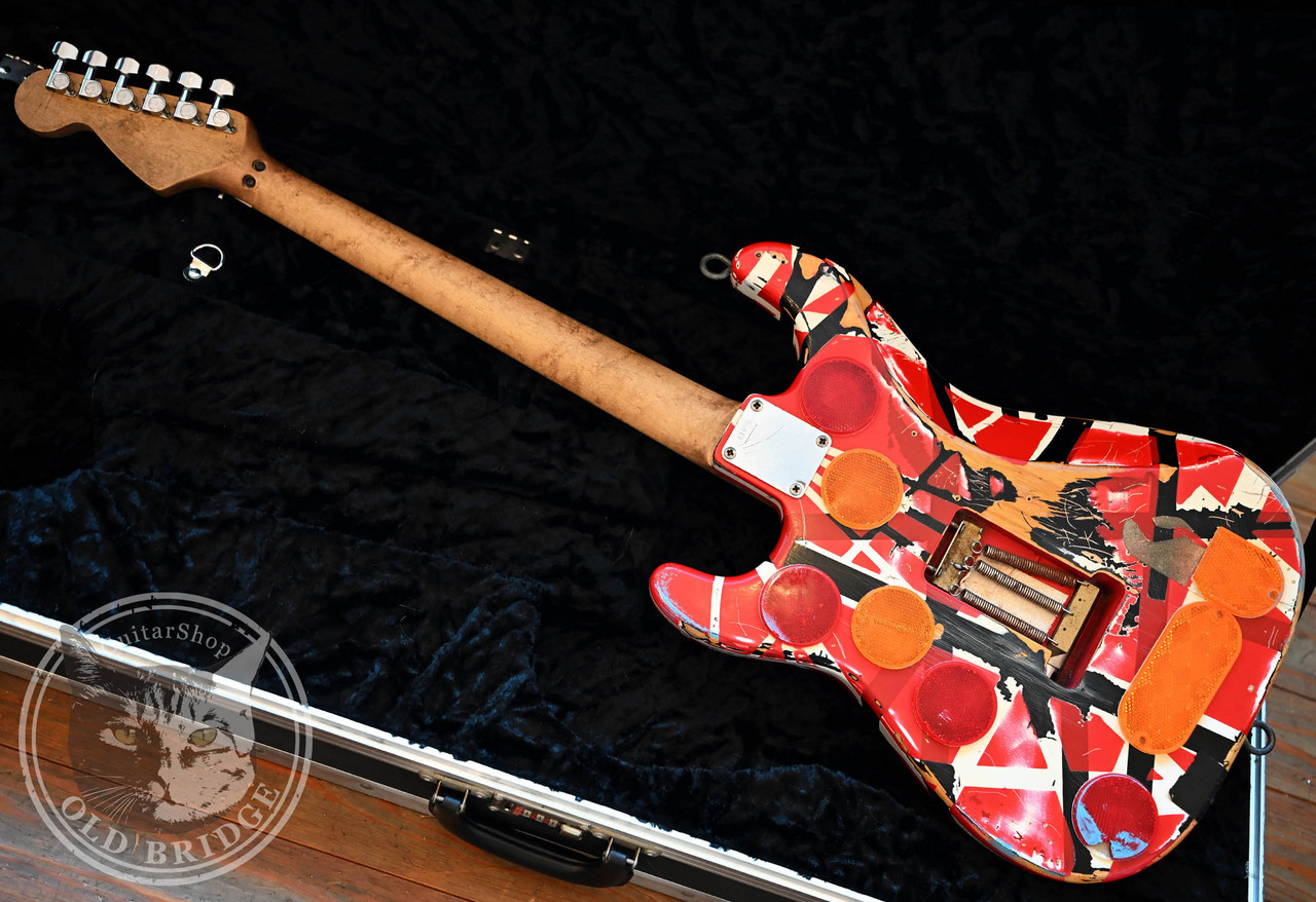 B+COM SB6X　エディ・ヴァン・ヘイレン　Frankieギター　カスタム Fender Custom Shop Eddie Van Halen Signature Frankenstein 