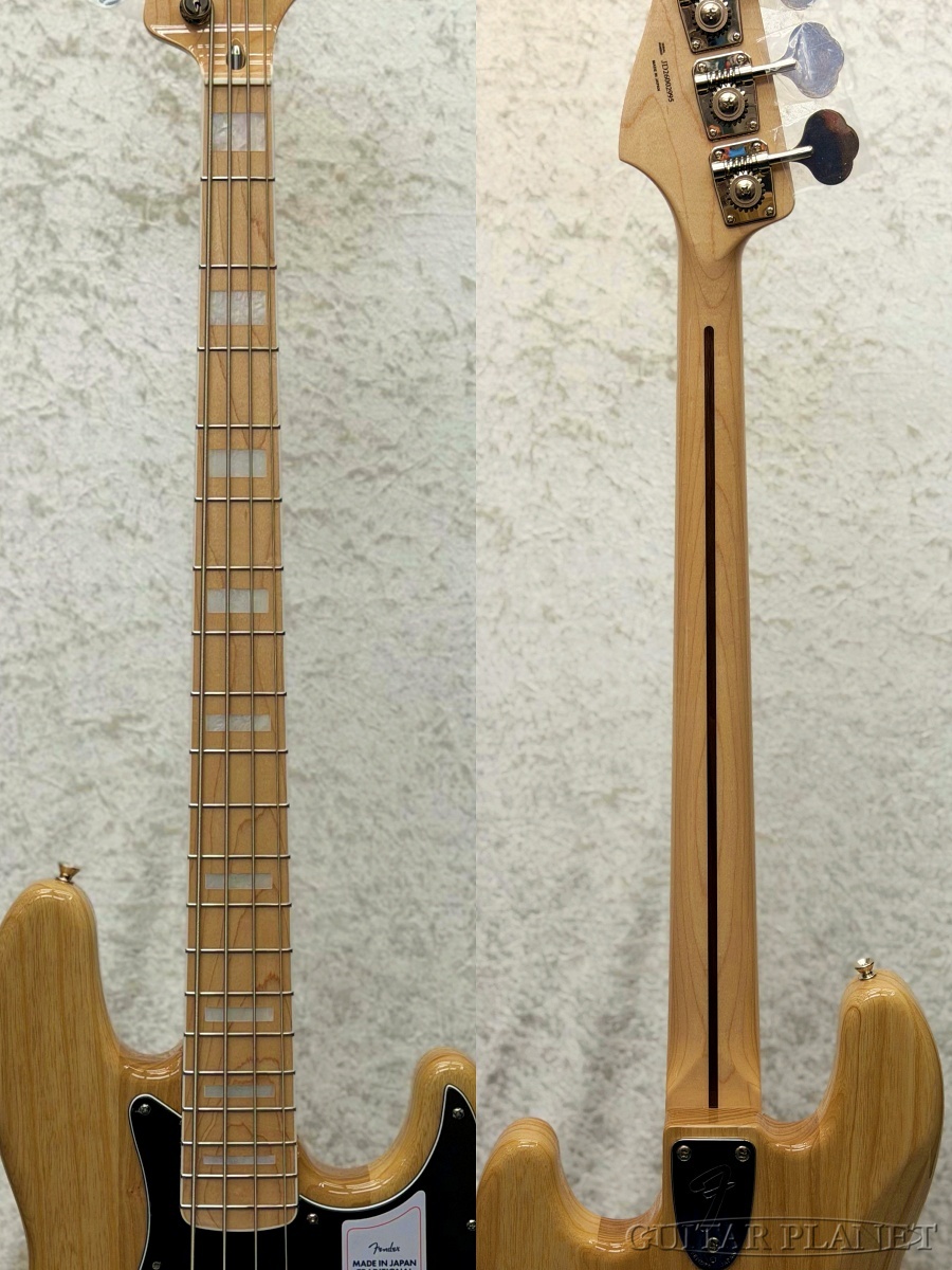 1970年代　日本製　エレキベース Fender Made In Japan Traditional 70s Jazz Bass -Natural-【4.20kg