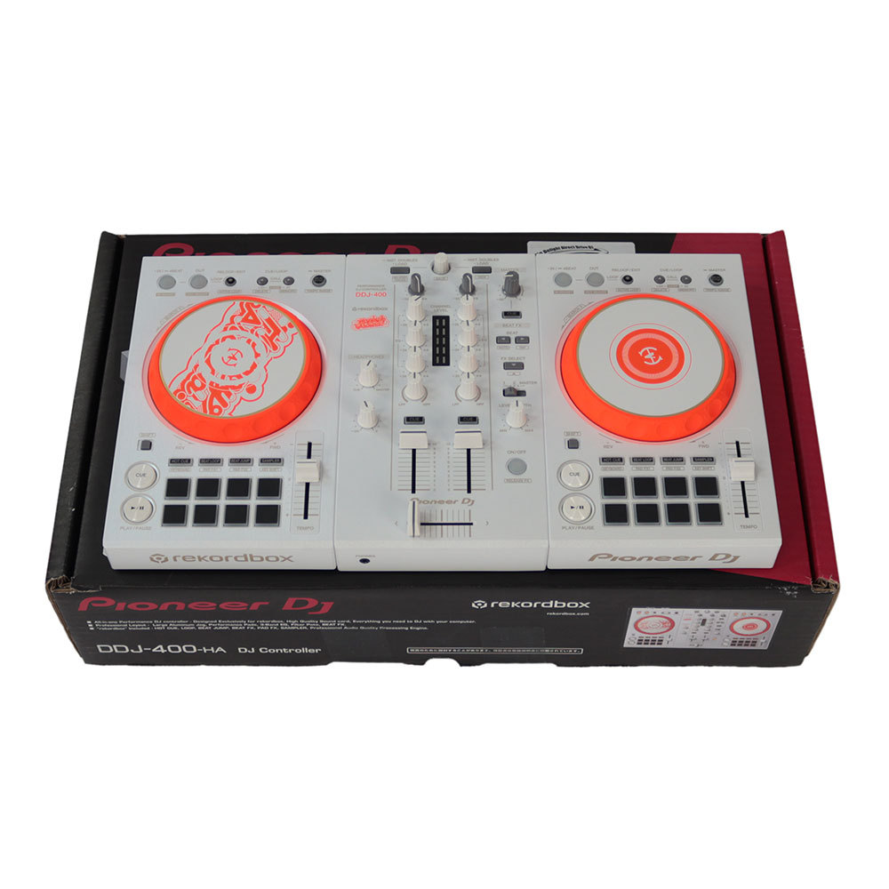 Pioneer Dj 【中古】 DJコントローラー Pioneer DJ DDJ-400-HA Happy Around! コラボモデル rekordbox対応