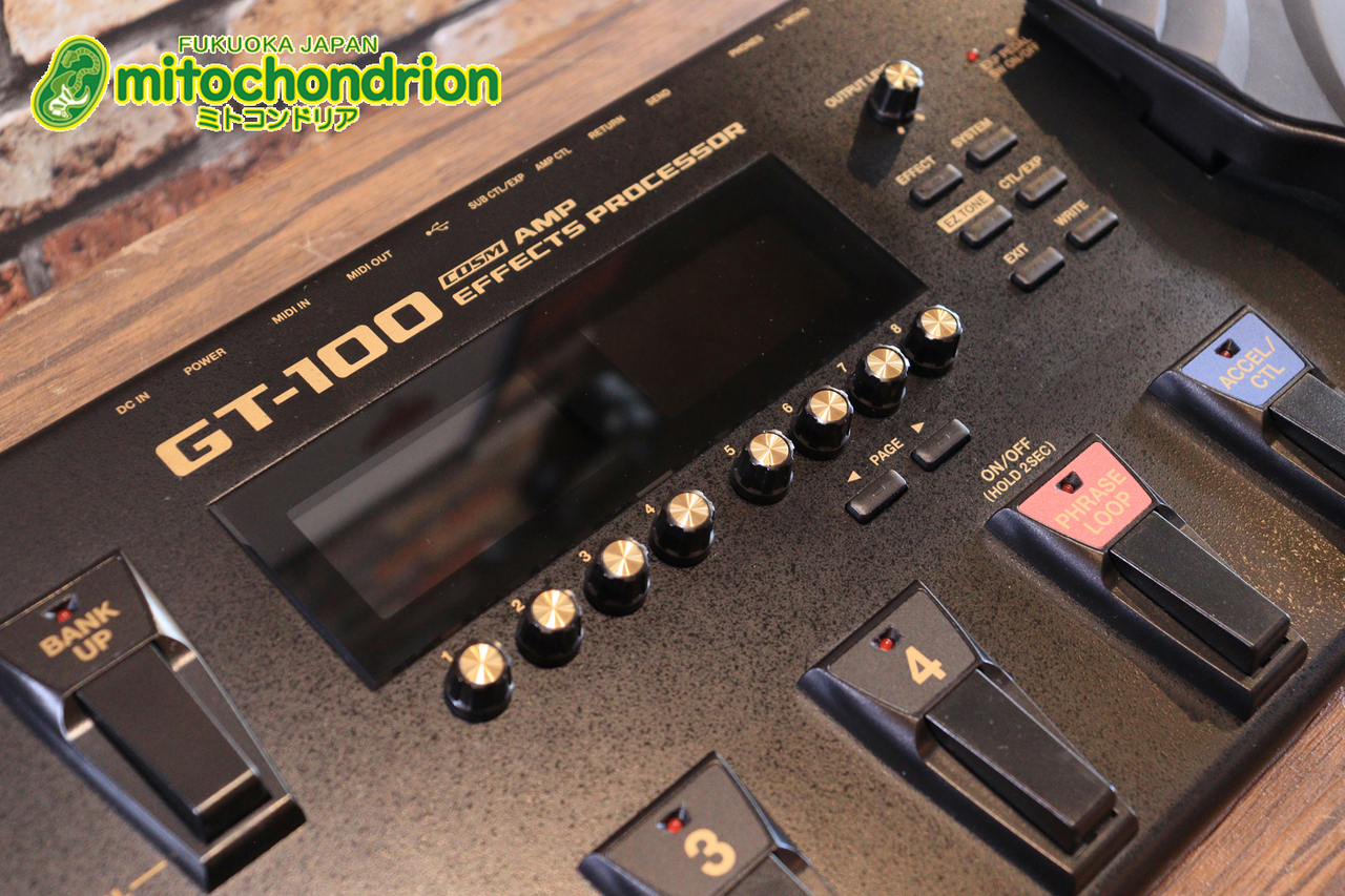 BOSS GT-100 【COSM Amp Effects Processor】（中古）【楽器検索