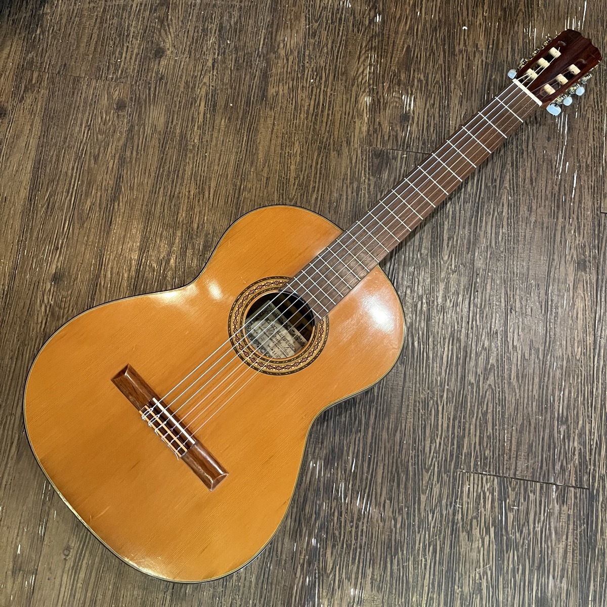 D274 RYOJI MATSUOKA 松岡 良治 MS-45 216 クラシックギター アコースティックギター ハードケース付き スペイン産 中古 動作品1円スタート 劇レア 日本製 JAPAN 松岡良治 RYOJI MATUOKA MS-45 MS45 MS 45 ハード