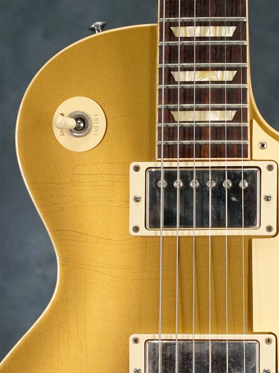 Gibson Custom Shop 1954 Les Paul Gold Top Reissue with Humbuckers