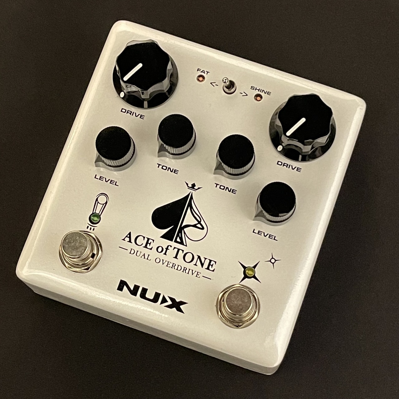 NUX ACE of TONE デュアルオーバードライブ(箱あり) nux nux ACE of TONE デュアルオーバードライブ【展示入替特価