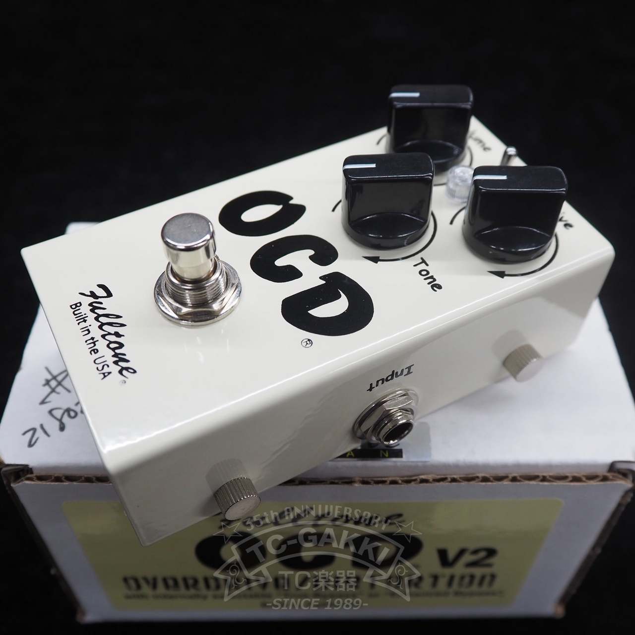 楽器・機材 ほぼ未使用 動作確認済 Fulltone OCD V2 青色LED 箱あり