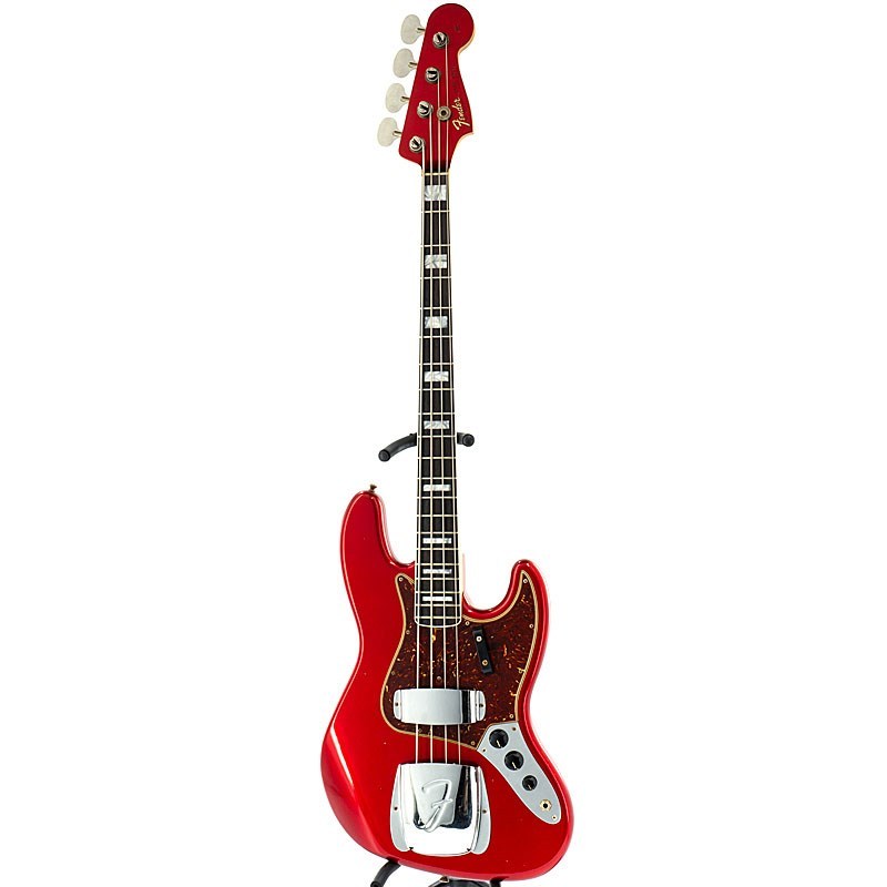 Fender Custom Shop Limited Edition 1966 Jazz Bass Journeyman Relic Aged Candy Apple Red 6620