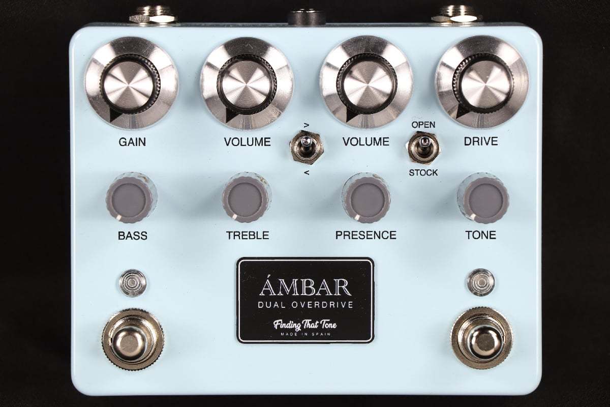 Finding That Tone AMBAR Sonic Blue Dual Overdrive オーバードライブ
