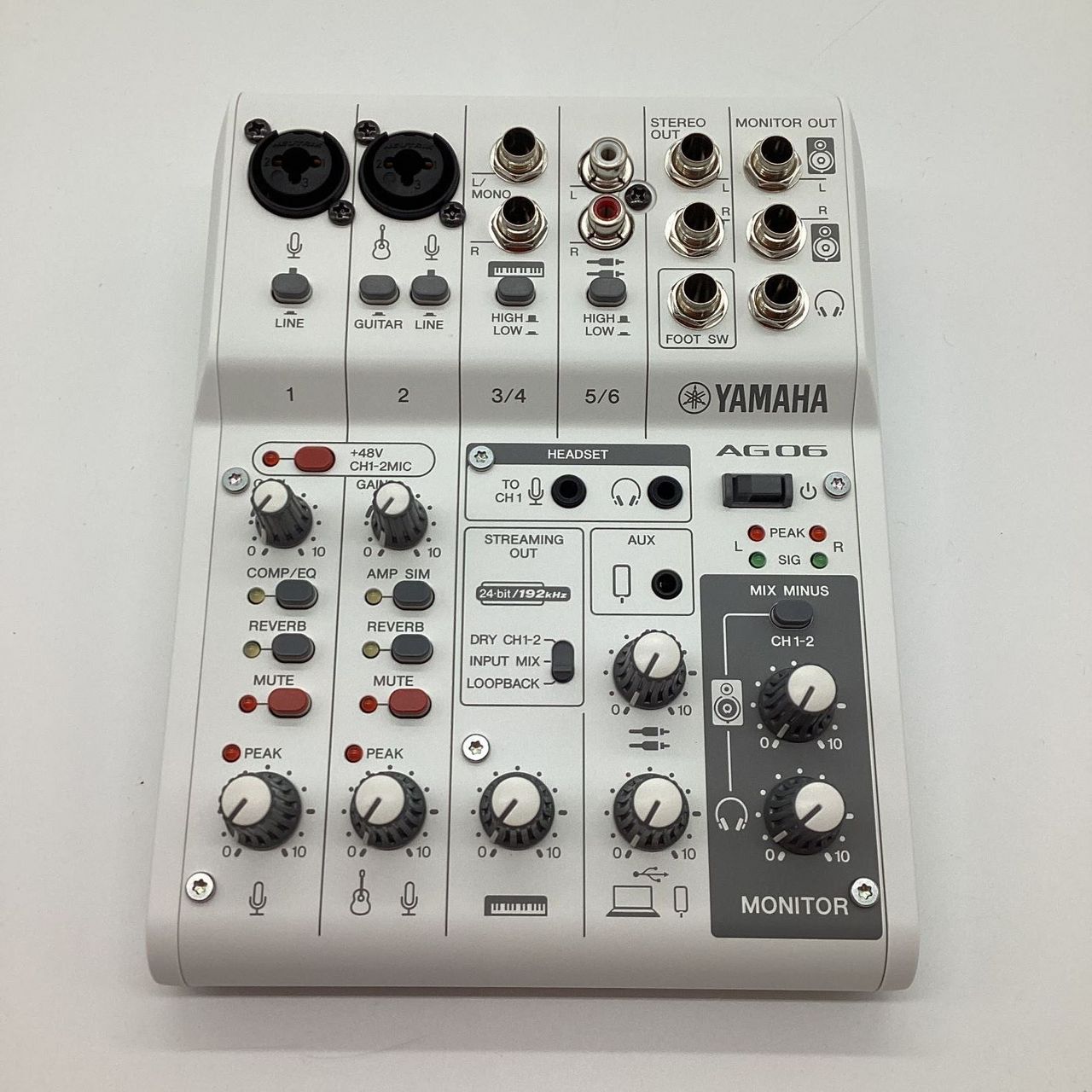 YAMAHA AG06mk2（中古/送料無料）【楽器検索デジマート】