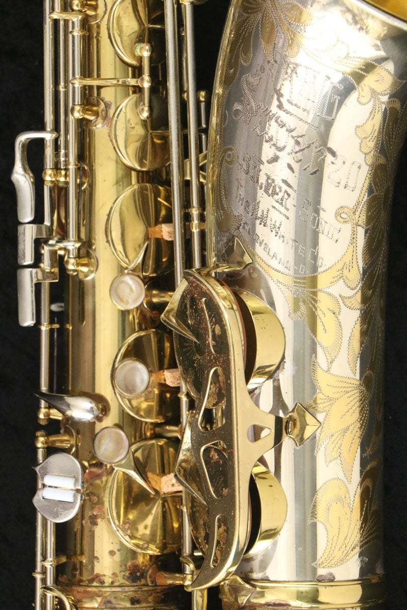 King Tenor Super20 Silver Sonic (Series III)SN.372xxx 全タンポ交換