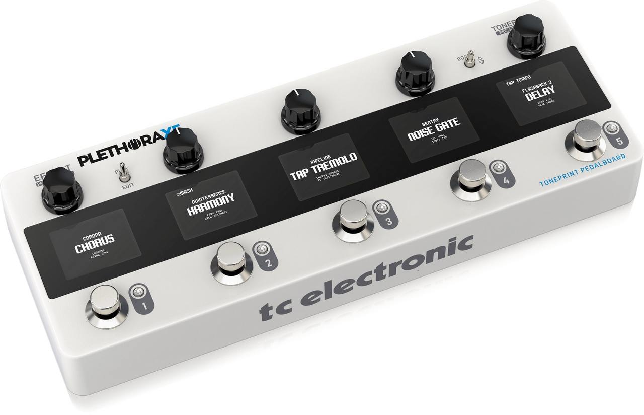 TC Electronic PLETHORA X5 （箱あり、美品） tc electronic PLETHORA X5 マルチエフェクター ティーシー