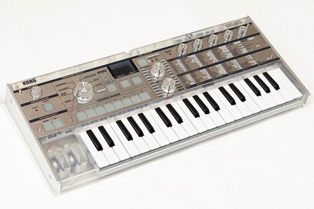 KORG microKORG Crystal SYNTHESIZER/VOCODER 展示品（B級特価/送料 