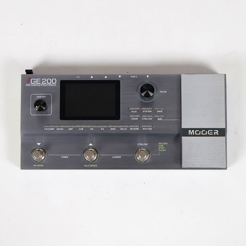 MOOER GE200 マルチエフェクター 中古品 美品 MOOER 【中古】 マルチエフェクター ムーアー Mooer GE200